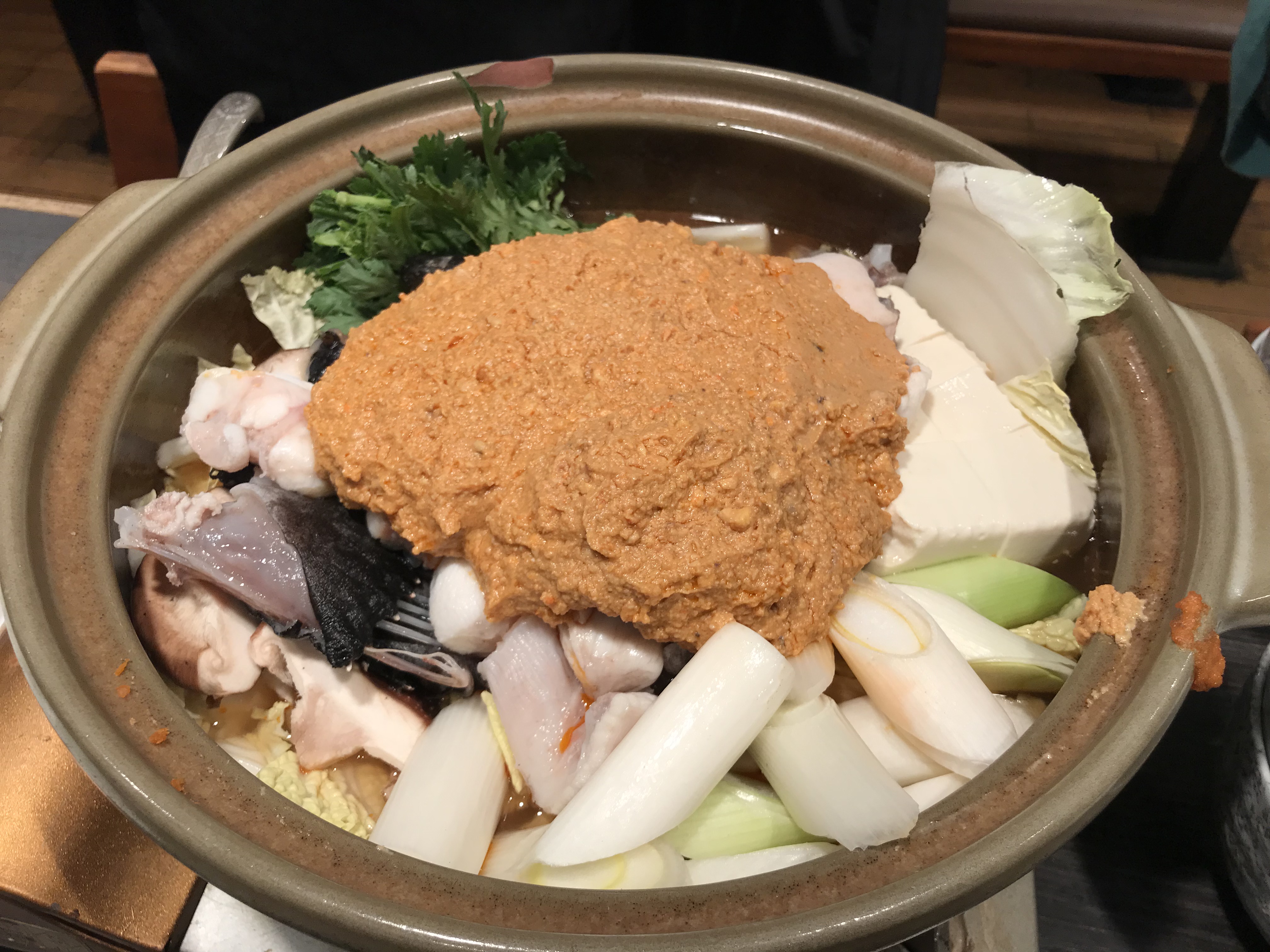 ほていさん あんこう鍋 むぎはるのちょっとおいしい話